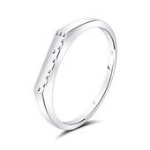Chic Style Silver Ring NSR-4134